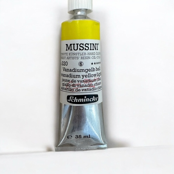 Schmincke Mussini Oil Paint Set of 5 High Quality Oil Paint Brand New - Picture 4 of 6